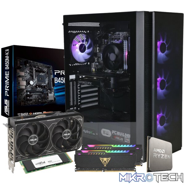 PCBuilder Ryzen 5 5600X TITAN Windows 11 Gaming PC - Image 2