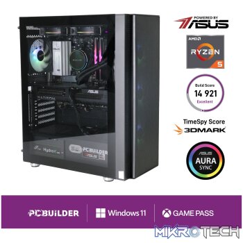 PCBuilder Ryzen 5 7600 SEEKER Windows 11 Gaming PC