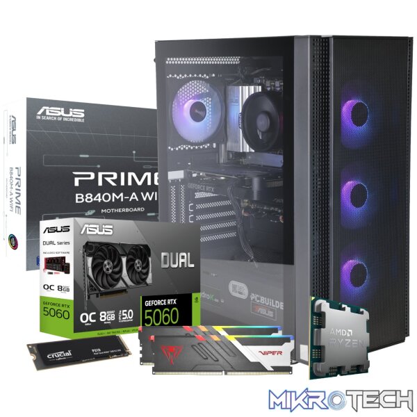 PCBuilder Ryzen 5 8400F OBLIVION Windows 11 Gaming PC - Image 2
