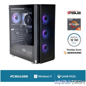 PCBuilder Ryzen 5 8400F OBLIVION Windows 11 Gaming PC