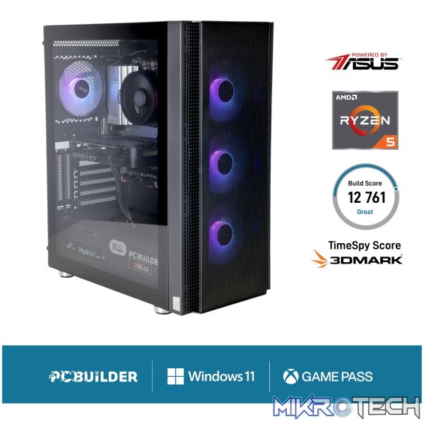 PCBuilder Ryzen 5 8400F OBLIVION Windows 11 Gaming PC PCBuilder Ryzen 5 8400F OBLIVION Windows 11 Gaming PC