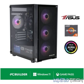 PCBuilder Ryzen 5 8600G WARDEN Windows 11 Gaming PC
