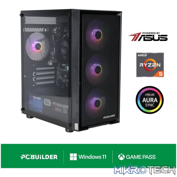 PCBuilder Ryzen 5 8600G WARDEN Windows 11 Gaming PC PCBuilder Ryzen 5 8600G WARDEN Windows 11 Gaming PC