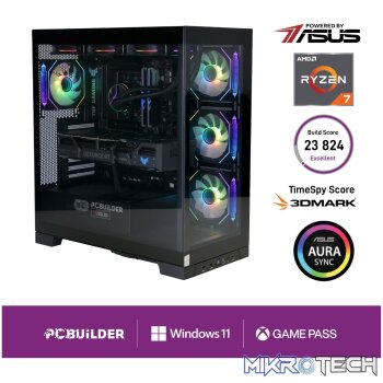 PCBuilder Ryzen 7 7800X3D ARCHON Windows 11 Gaming PC
