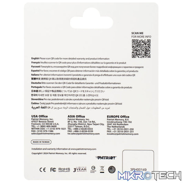 Patriot EP Series V30 A2 MicroSDXC Card - Image 5