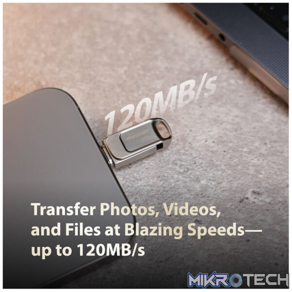 Patriot TAB T560 USB 3.2 OTG Flash Drive - Image 5