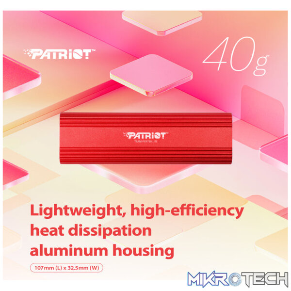 Patriot Transporter Lite External Portable SSD - Image 6