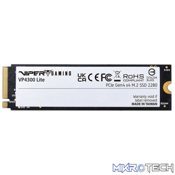 Patriot VIPER VP4300 Lite M.2 PCIe Gen4 x4 SSD for PS5 - Image 2