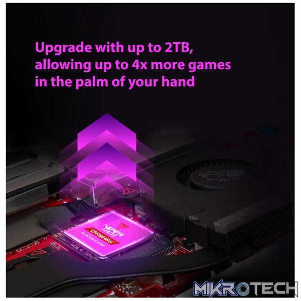 Patriot VP4000 Mini M.2 2230 PCIe Gen4 x4 Gaming SSD For Steam Deck and ROG Ally - Image 4