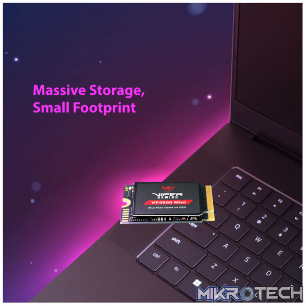 Patriot VP4000 Mini M.2 2230 PCIe Gen4 x4 Gaming SSD For Steam Deck and ROG Ally - Image 7