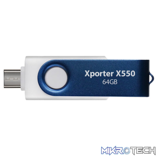 Patriot Xporter X550 USB 3.2 GEN 1 Swing Type C/A Flash Drive - Image 2