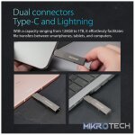 Patriot iLuxe Stick C USB 3.2 GEN 1 Type C + Lightning - Image 8