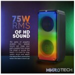 SonicGear AudioX Pro 800 HD Portable Bluetooth Speaker (2024 Edition) - Image 4