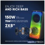 SonicGear AudioX Pro 800 HD Portable Bluetooth Speaker (2024 Edition) - Image 7