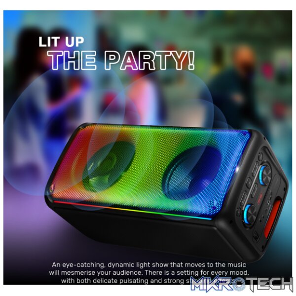 SonicGear AudioX Pro 800 HD Portable Bluetooth Speaker (2024 Edition) - Image 9