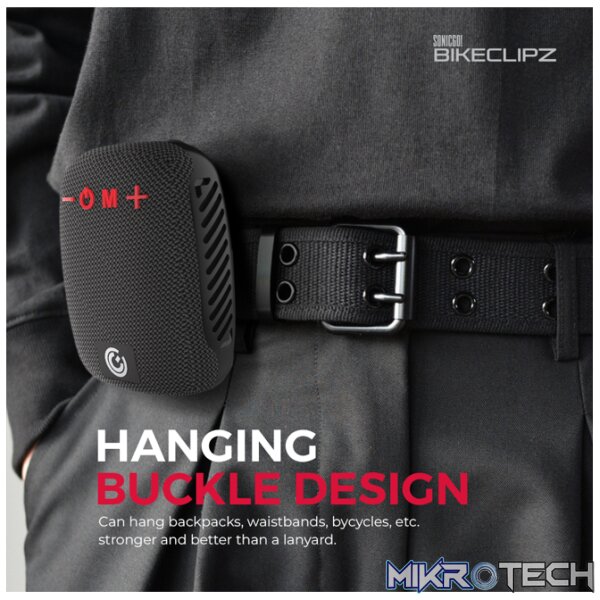 SonicGear SonicGo! BikeClipz Portable Wireless Cycling Speaker - Image 11