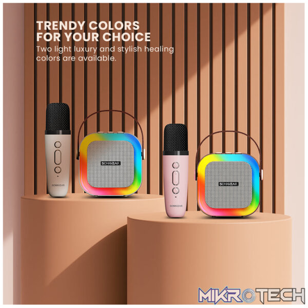SonicGear iOX K200 Portable Bluetooth Speaker with Wireless Microphone - Image 5