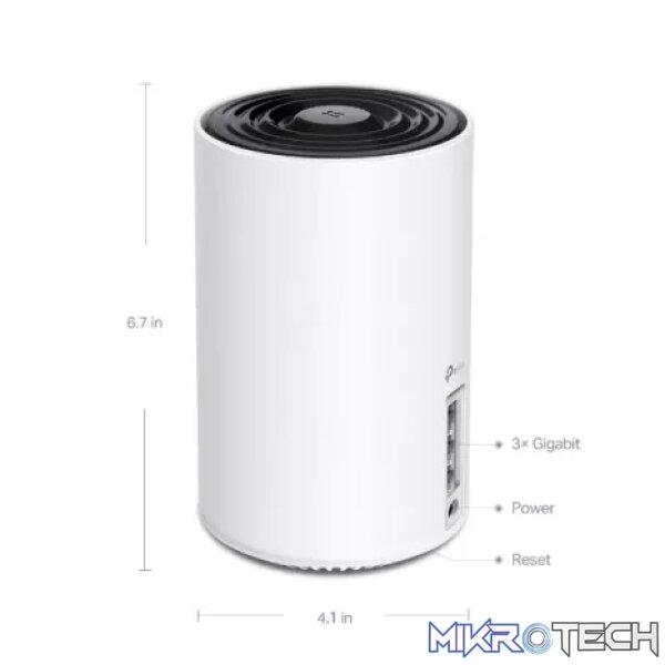 TP-Link Deco XE75 AXE5400 Whole router Home Mesh Wi-Fi 6E System(3-pack) - Image 3