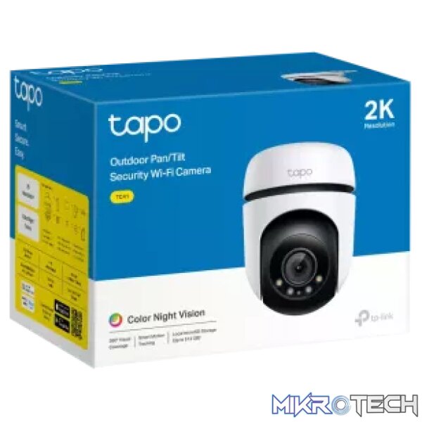TP-Link Tapo Outdoor Pan/Tilt Security WiFi Camera | TC41 - Image 2