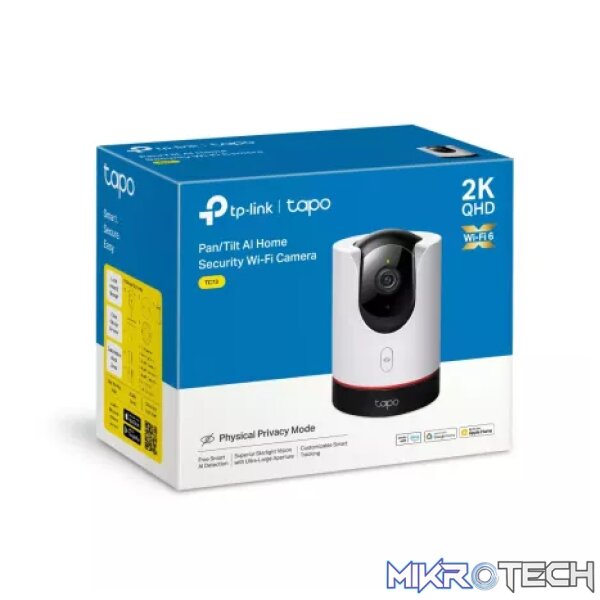 TP-Link Tapo Pan/Tilt AI Home Security WiFi Camera | Tapo C225 - Image 2