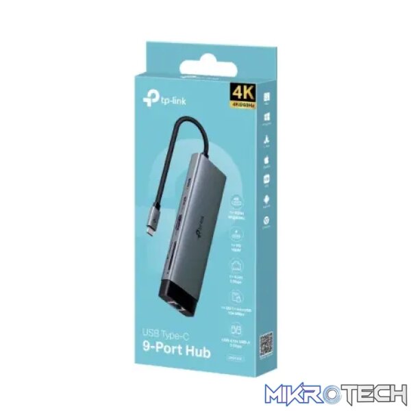 TP-Link USB Type-C 9-in-1 Hub | UH9120C | MiRO - Image 4