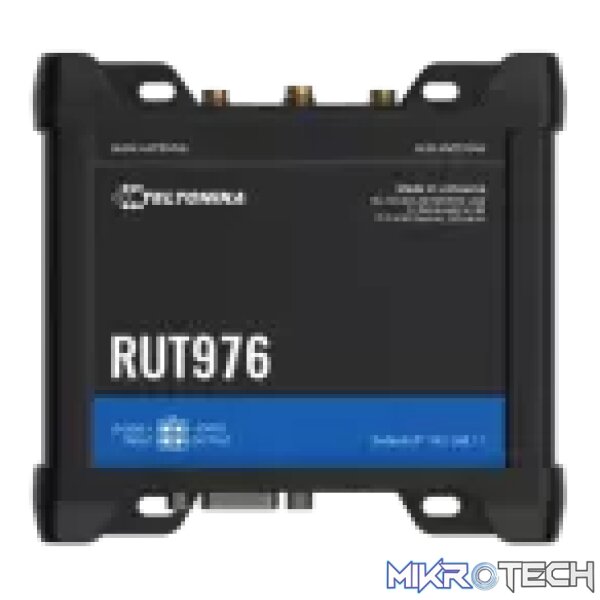 Teltonika RedCap 5G Industrial Router | RUT976 Teltonika RedCap 5G Industrial Router | RUT976