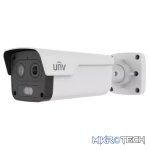UNV - H.265 - 4MP LightHunter Dual-spectrum Thermal Network Bullet Camera -smoke