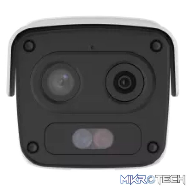 UNV - H.265 - 4MP LightHunter Dual-spectrum Thermal Network Bullet Camera -smoke, fire & Temp - Image 3