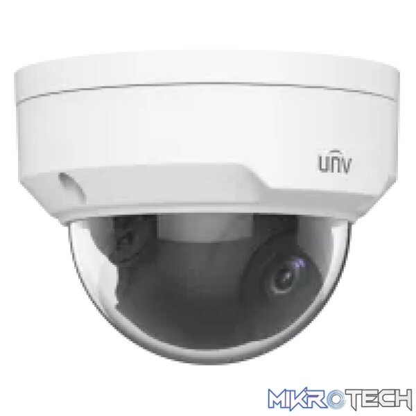 UNV - Ultra H.265 - 4MP WDR Vandal Resistant Fixed Dome Camera - Image 2