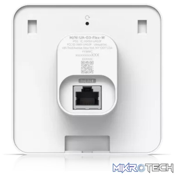 Ubiquiti UniFi Access - NFC Card Reader with Keypad | UA-G3-Flex-W - Image 6
