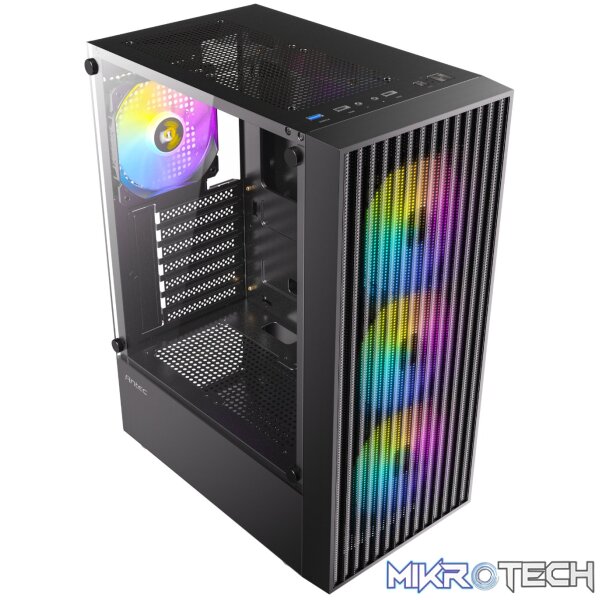 Antec AX27 RGB ELITE ATX Gaming Chassis - Black - Image 5