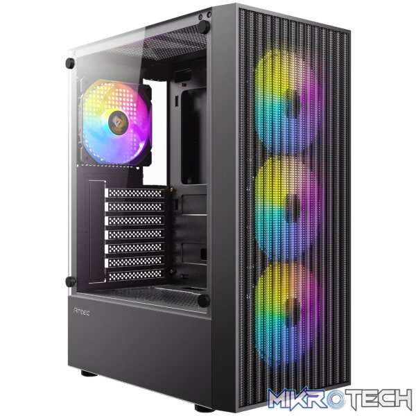 Antec AX27 RGB ELITE ATX Gaming Chassis - Black Antec AX27 RGB ELITE ATX Gaming Chassis - Black