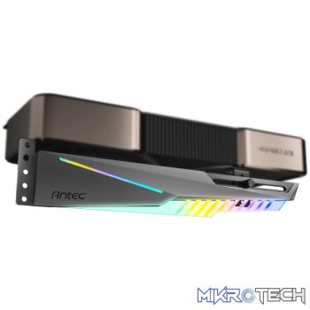Antec Dagger ARGB GPU Support Bracket - Black