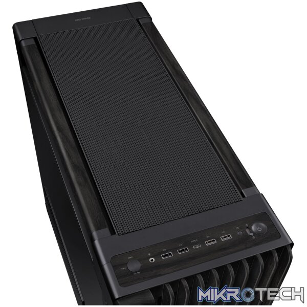 Asus ProArt PA602 Wood Edition Mid Tower ATX Chassis - Black - Image 6