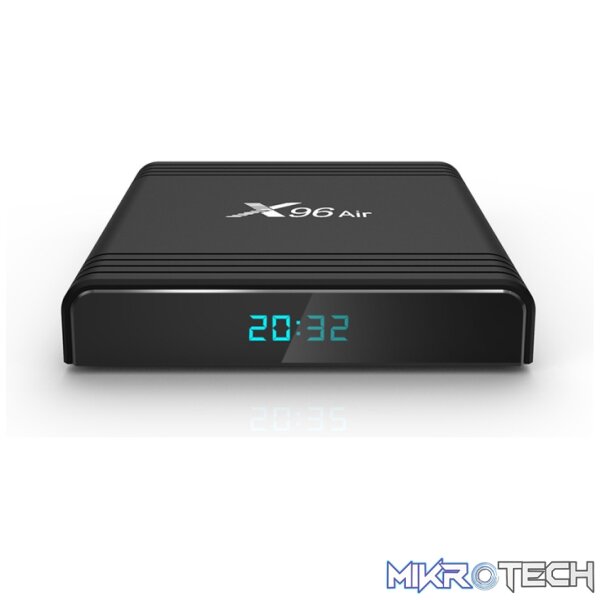 X96 Air 8K Smart TV BOX Android 9.0 Media Player with Remote Control, Quad-core Amlogic S905X3, RAM: 4GB, ROM: 32GB, Dual Band WiFi, Bluetooth, AU Plug - Image 2