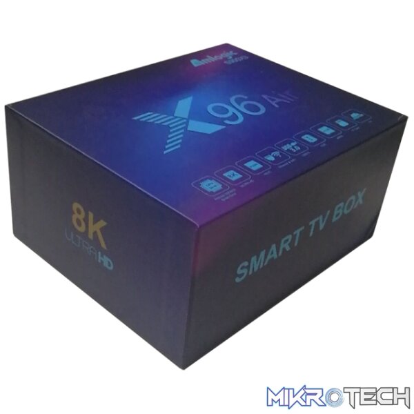X96 Air 8K Smart TV BOX Android 9.0 Media Player with Remote Control, Quad-core Amlogic S905X3, RAM: 4GB, ROM: 32GB, Dual Band WiFi, Bluetooth, AU Plug - Image 14