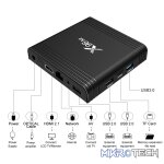 X96 Air 8K Smart TV BOX Android 9.0 Media Player with Remote Control, Quad-core Amlogic S905X3, RAM: 4GB, ROM: 32GB, Dual Band WiFi, Bluetooth, AU Plug - Image 4