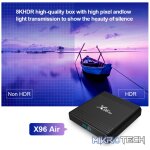 X96 Air 8K Smart TV BOX Android 9.0 Media Player with Remote Control, Quad-core Amlogic S905X3, RAM: 4GB, ROM: 32GB, Dual Band WiFi, Bluetooth, AU Plug - Image 8