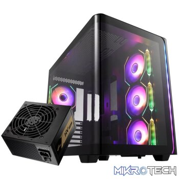 FSP M580 ATX Gaming Chassis and HV Pro 650W Power Supply Bundle