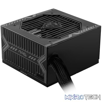 MSI MAG A550BN 550W 80 PLUS Bronze Non-modular ATX Power Supply