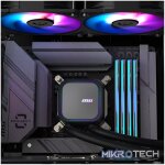 MSI MAG Coreliquid A13 240 AIO Liquid CPU Cooler - Black - Image 4