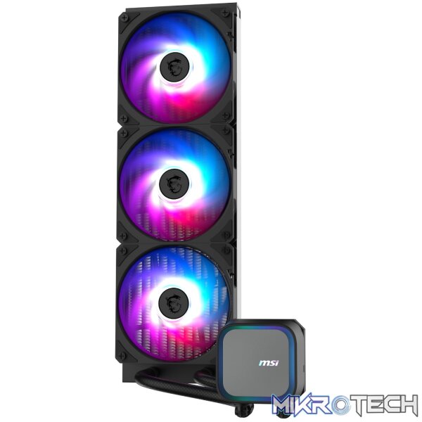 MSI MAG Coreliquid A13 360 AIO Liquid CPU Cooler - Black - Image 2