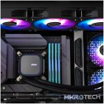 MSI MAG Coreliquid A13 360 AIO Liquid CPU Cooler - Black - Image 4