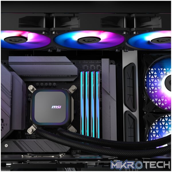 MSI MAG Coreliquid A13 360 AIO Liquid CPU Cooler - Black - Image 4