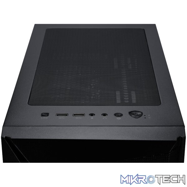 MSI MAG FORGE 130A Airflow ATX Gaming Chassis - Black - Image 5