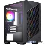MSI PRO FORGE M050A Micro-ATX Gaming Chassis - Black
