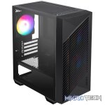 MSI PRO FORGE M050A Micro-ATX Gaming Chassis - Black - Image 4