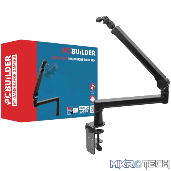 PCBuilder CAST STEADY Microphone Boom Arm PCBuilder CAST STEADY Microphone Boom Arm