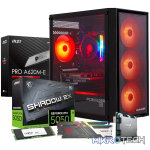 PCBuilder Ryzen 5 8400F PHANTOM Windows 11 Gaming PC