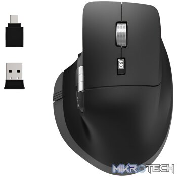 Port Connect Ultimate Rechargeable Bluetooth and Wireless Mouse